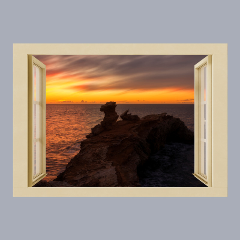 Dramatic Sunrise In Cabo Martinet Of Ibiza - Open Window Tank Dress by TerryPhelps | Artistshot