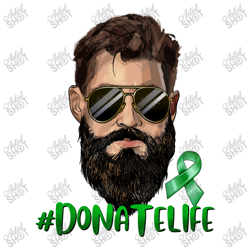 Bearded Man Donate Life Youth Sweatshirt by afrowomandigitalshop@gmail.com | Artistshot