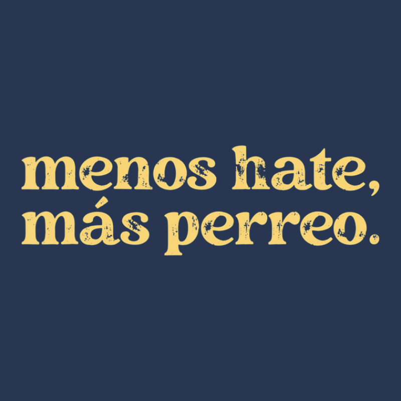 Funny Menos Hate Mas Perreo Quote Cool Reggae Dance Ladies Denim Jacket by nandranebrilm | Artistshot