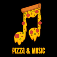 Pizza And Music Notes Musician Clef Italian Food Zipper Hoodie | Artistshot