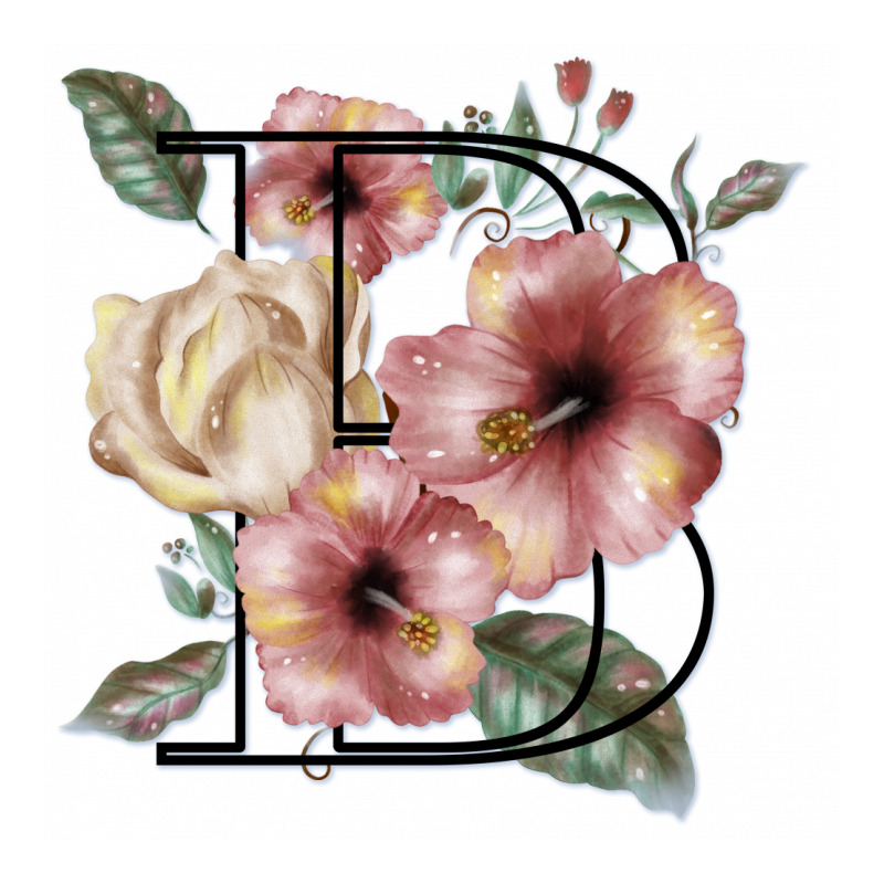 Flowers With A B Youth Sweatshirt by LeoDesenhos | Artistshot