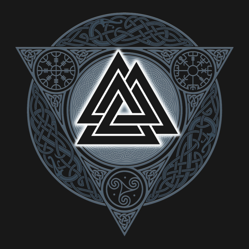 Valknut. Ice Flame. Flannel Shirt | Artistshot