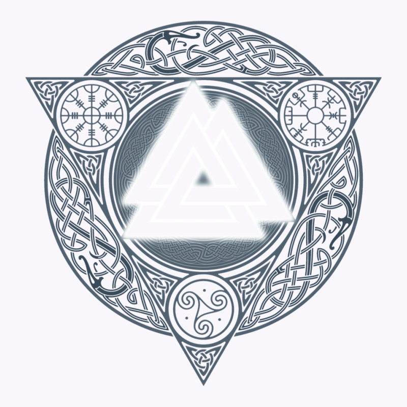 Valknut. Ice Flame. Tank Top | Artistshot