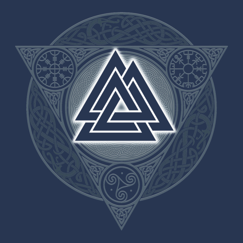 Valknut. Ice Flame. Men Denim Jacket | Artistshot