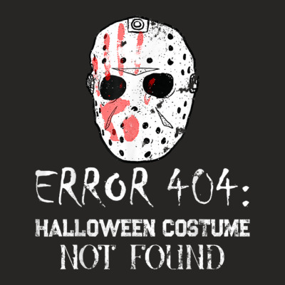 Error 404 Funny Halloween Not Found Ladies Fitted T-shirt Designed By Afa Designs