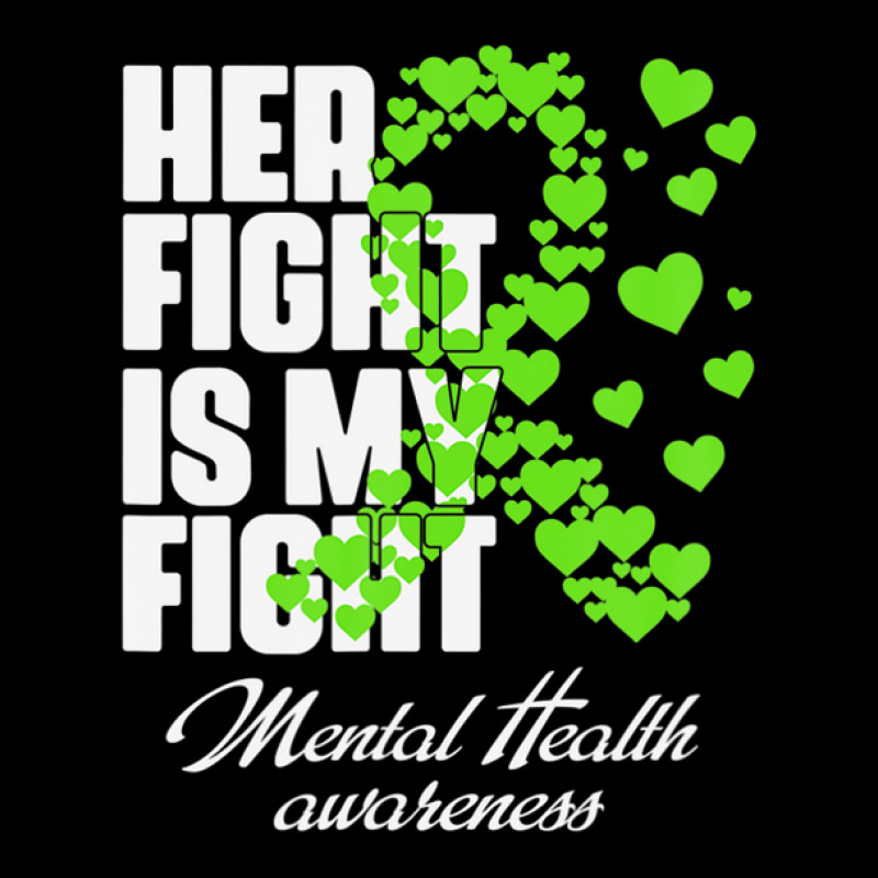 Mental Health Awareness Her Fight Is My Fight Graphic Youth T-shirt by hyskovoyc | Artistshot