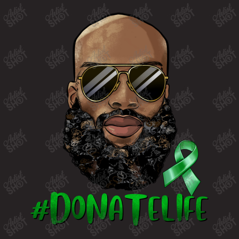 Bald Black Man Donate Life Vintage Cap by afrowomandigitalshop@gmail.com | Artistshot