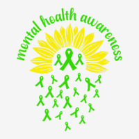 Mental Health Awareness Sunflower Graphic T-shirt | Artistshot