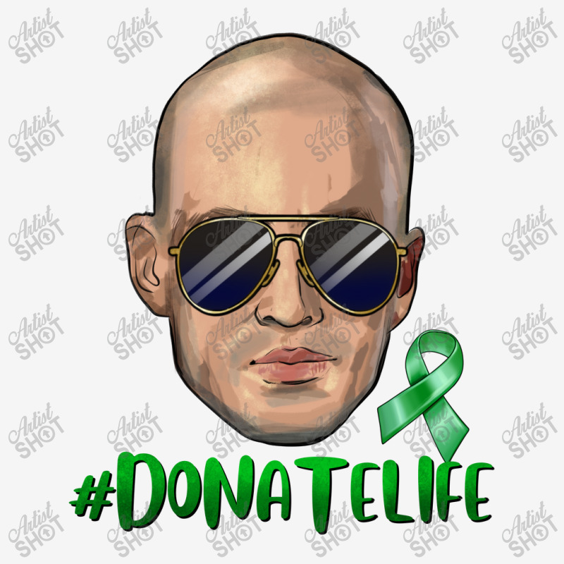 Bald Man Donate Life Adjustable Cap by afrowomandigitalshop@gmail.com | Artistshot