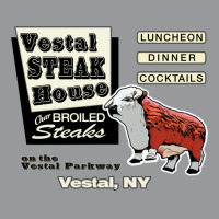 Vestal Steak House Crewneck Sweatshirt | Artistshot