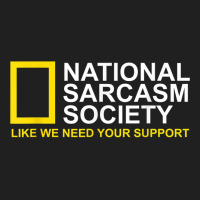 National Sarcasm Society Satirical Parody Design Men & Women Ladies Polo Shirt | Artistshot