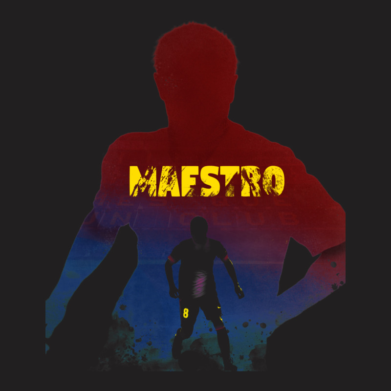 The Maestro Iniesta T-Shirt by daiktumlinay | Artistshot