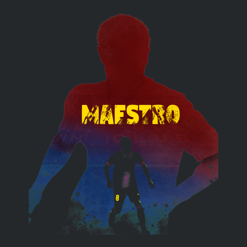 The Maestro Iniesta Crewneck Sweatshirt by daiktumlinay | Artistshot