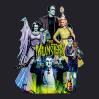 The Munsters Family Portrait Unisex Sherpa-lined Denim Jacket | Artistshot