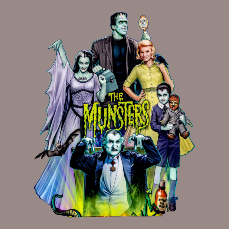 The Munsters Family Portrait Vintage T-Shirt by daiktumlinay | Artistshot