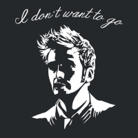 Tenth Doctor   I Don't Want To Go Crewneck Sweatshirt | Artistshot