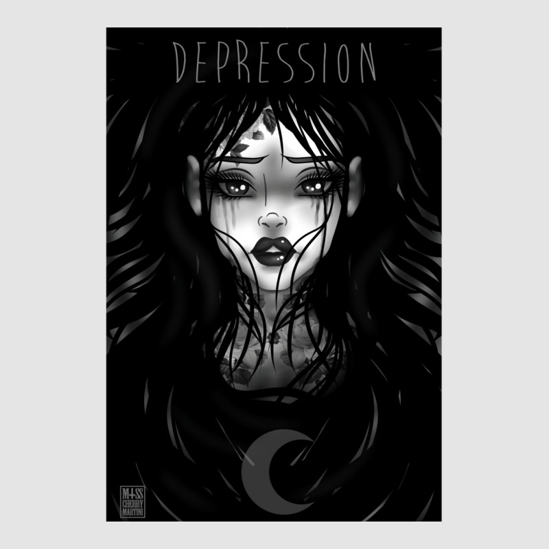 Depression Exclusive T-shirt by gotlhesiranir | Artistshot