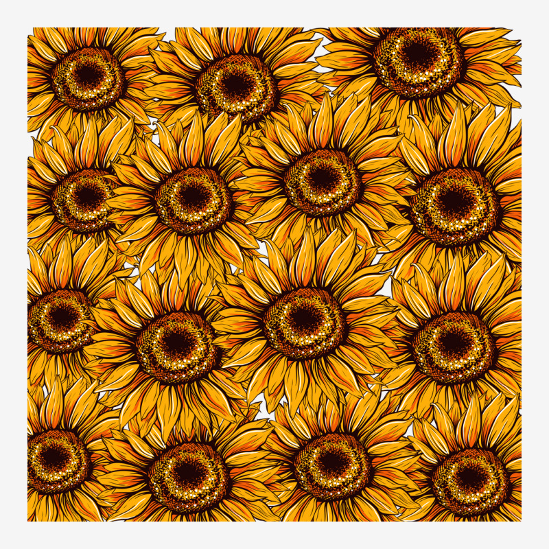 Sunflower Seamless Pattren Graphic T-shirt | Artistshot