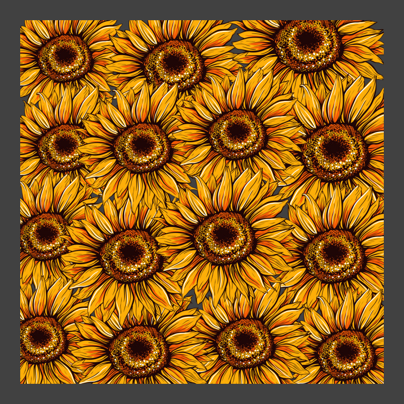 Sunflower Seamless Pattren Vintage T-shirt | Artistshot