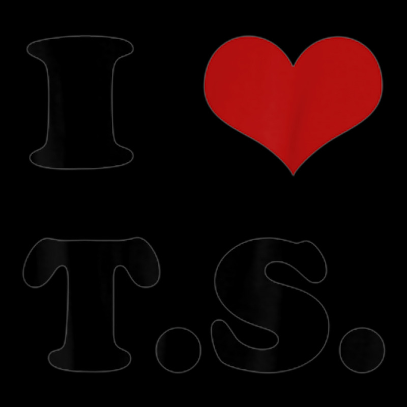 I Love Ts V-neck Tee | Artistshot