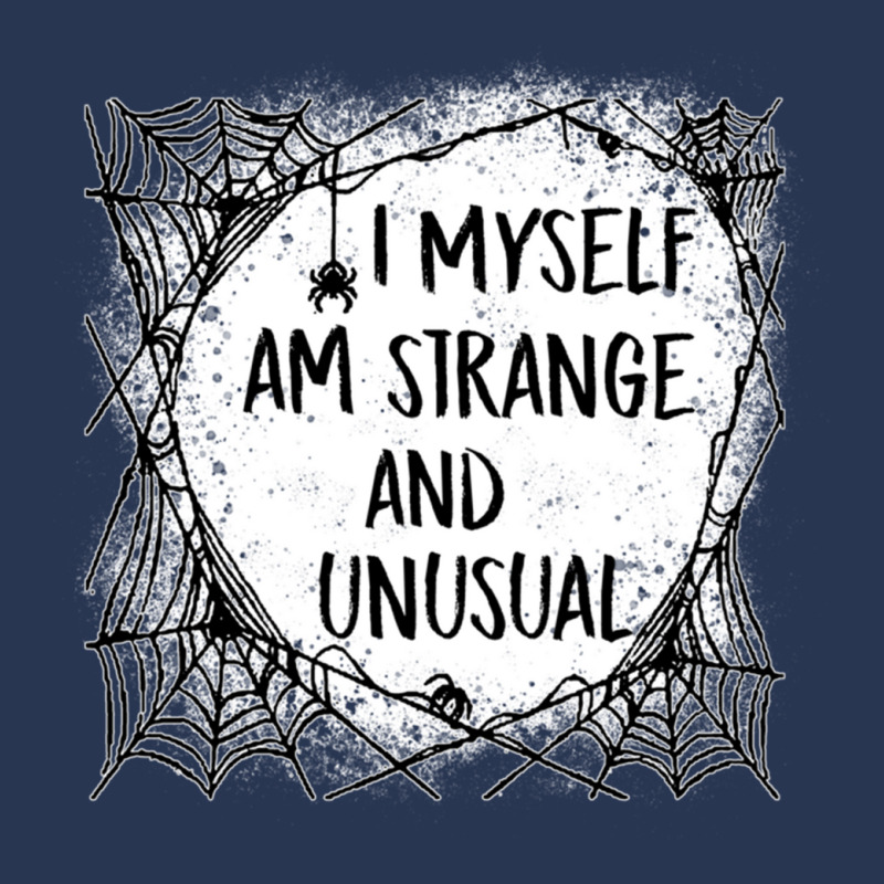 I Myself Am Strange And Unusual Halloween Hoodie Sweatshirt Pullover H Men Denim Jacket | Artistshot