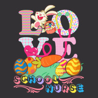 School Nurse Easter Gift T  Shirt Love School Nurse Easter Bunny Easte Vintage Hoodie | Artistshot