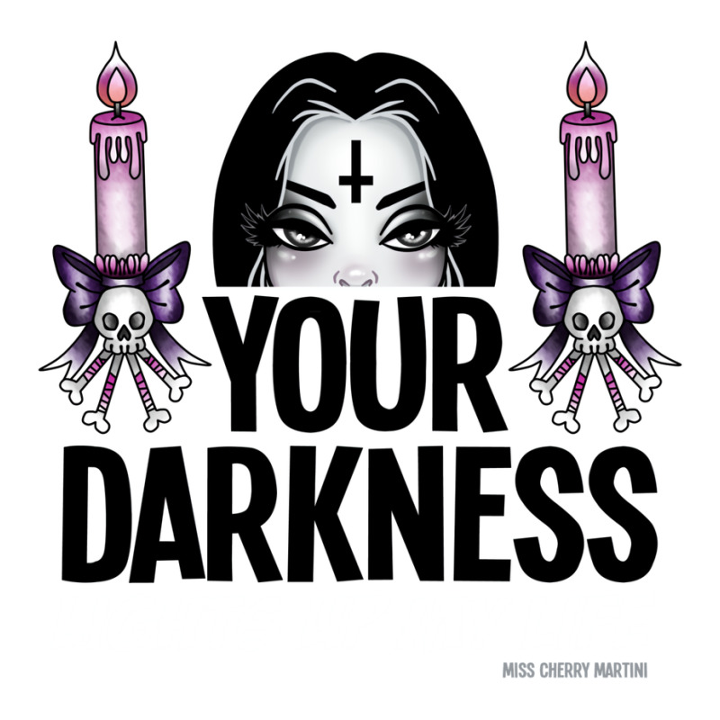 Your Darkness Lights Up My Life 3/4 Sleeve Shirt by thiloandel3 | Artistshot