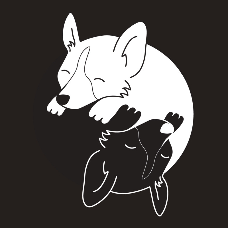 Corgi Dog Yin Yang Tank Top | Artistshot