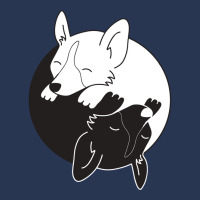 Corgi Dog Yin Yang Men Denim Jacket | Artistshot