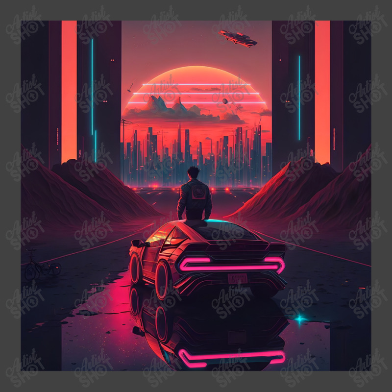 Car Retro Synthwave Vintage T-Shirt by Agus Creative | Artistshot