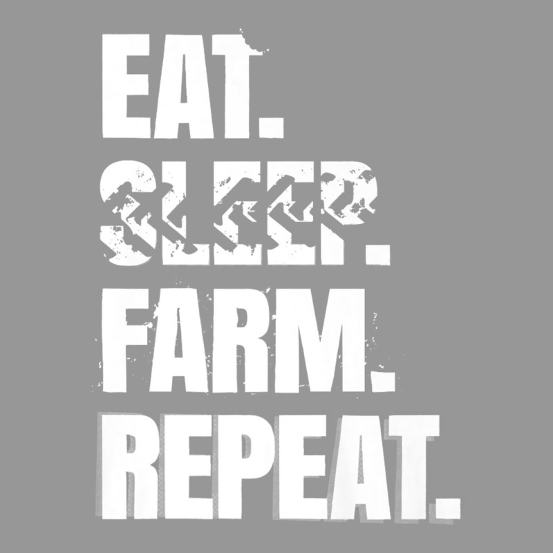 Farming Simulator   Eat. Sleep. Farm. Repeat. T Shirt(white) Women's V-Neck T-Shirt by aiiluurosy | Artistshot