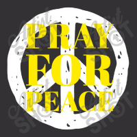 Pray For Peace Vintage Hoodie | Artistshot