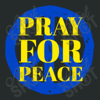 Pray For Peace Women's Triblend Scoop T-shirt | Artistshot