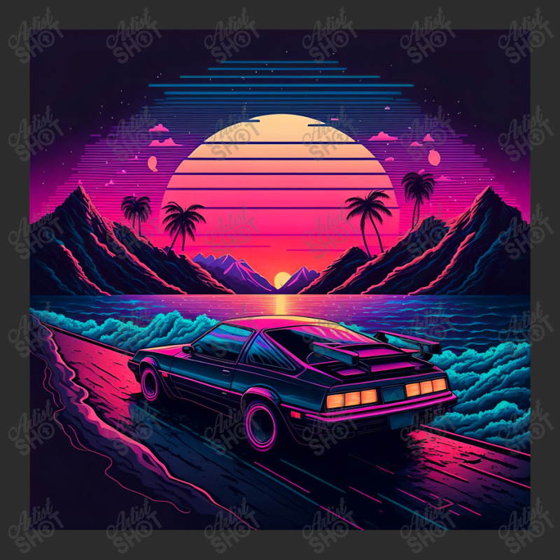 Car Retro Synthwave Exclusive T-shirt by Agus Creative | Artistshot