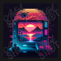 Gaming Retro Synthwave Flannel Shirt | Artistshot