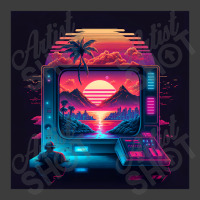 Gaming Retro Synthwave Men's Polo Shirt | Artistshot