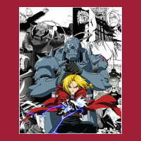 Fma  Edward And Alphonse  Manga Grouping Ladies Polo Shirt | Artistshot