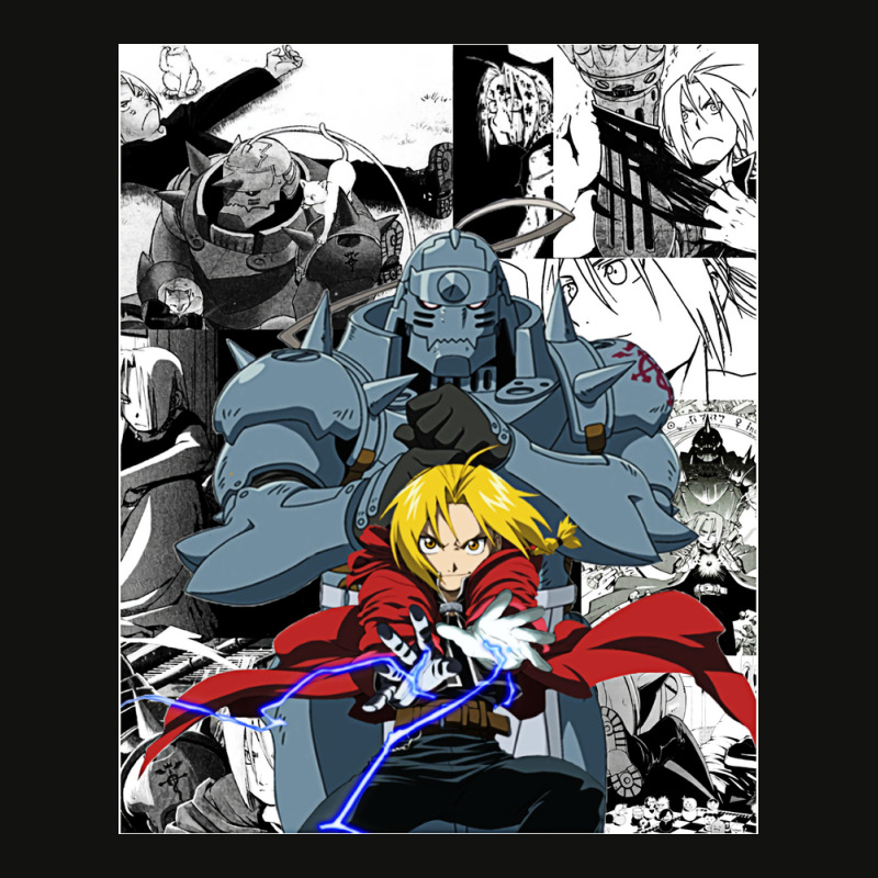 Fma  Edward And Alphonse  Manga Grouping Scorecard Crop Tee by milonebelousn | Artistshot