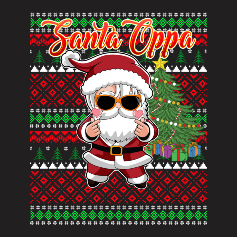 Christmas Kpop Santa Oppa K Pop T-Shirt by DustinLeeDavis | Artistshot