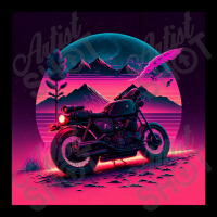 Motorcycle Retro Synthwave Long Sleeve Shirts | Artistshot