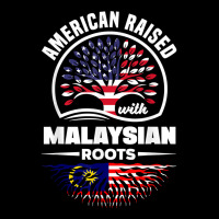 American Raised With Malaysian Roots Malaysia Malaysian Flag T Shirt Long Sleeve Shirts | Artistshot