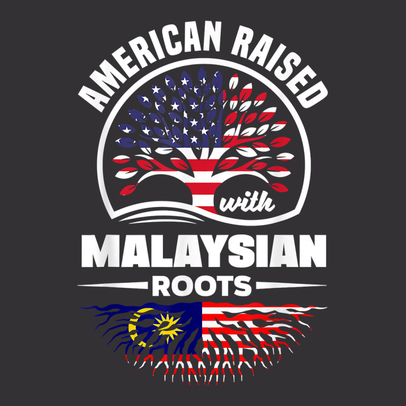 American Raised With Malaysian Roots Malaysia Malaysian Flag T Shirt Vintage Hoodie by polioukhi | Artistshot