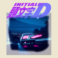 Initial D Neon Ae86 Cropped Hoodie | Artistshot