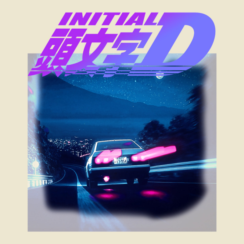 Initial D Neon Ae86 Cropped Hoodie by kalyanoybekz | Artistshot