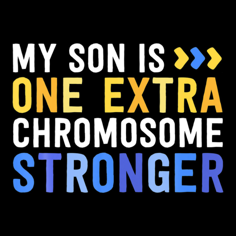 Family Down Syndrome Awareness My Son One Extra Chromosome Fleece Short | Artistshot