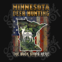 Minnesota Deer Hunter American Flag Deer Hunting Graphic T-shirt | Artistshot