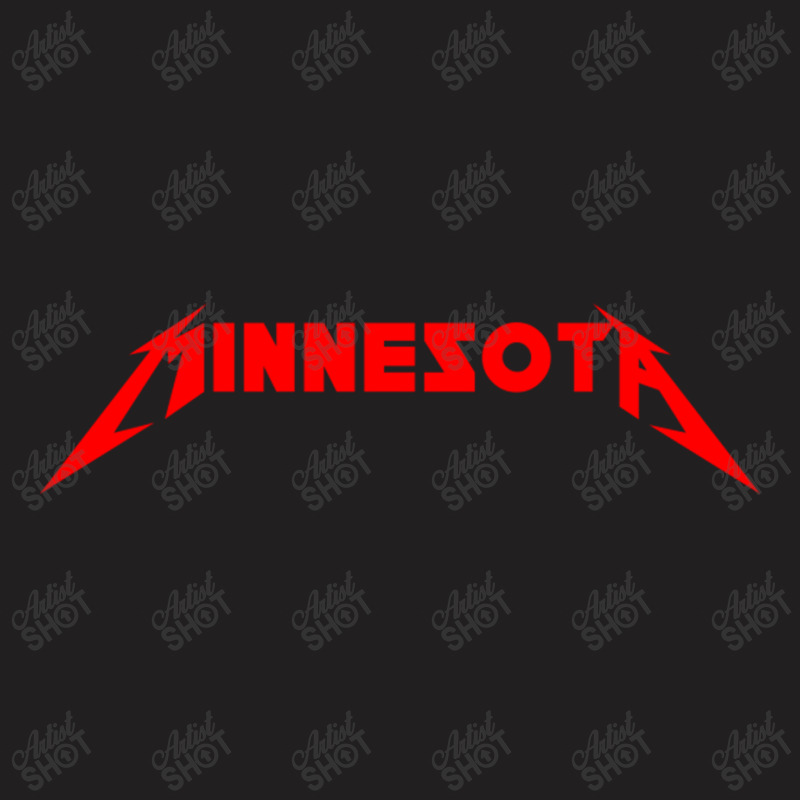 Minnesota Metal T-shirt | Artistshot