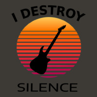 I Destroy Silence Guitar 1 Bucket Hat | Artistshot