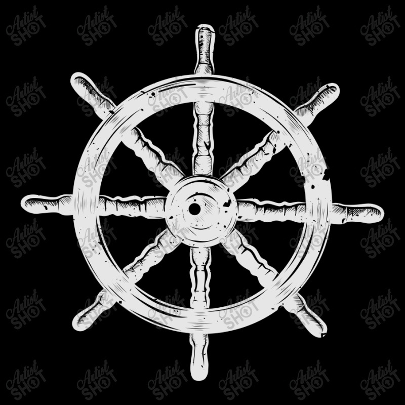 Ship's Wheels Captain | Nautical For Ocean, Lake & River Baby Tee | Artistshot