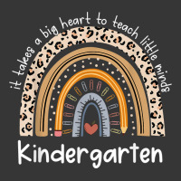 Big Heart Teach Little Minds Kindergarten Teacher Rainbow T Shirt Toddler Hoodie | Artistshot